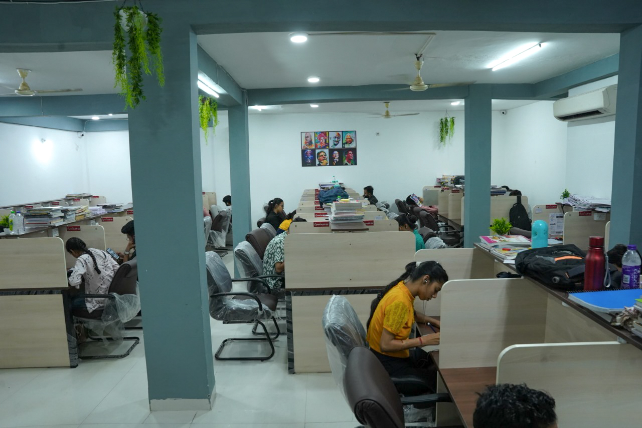 large space library Vijay Nagar